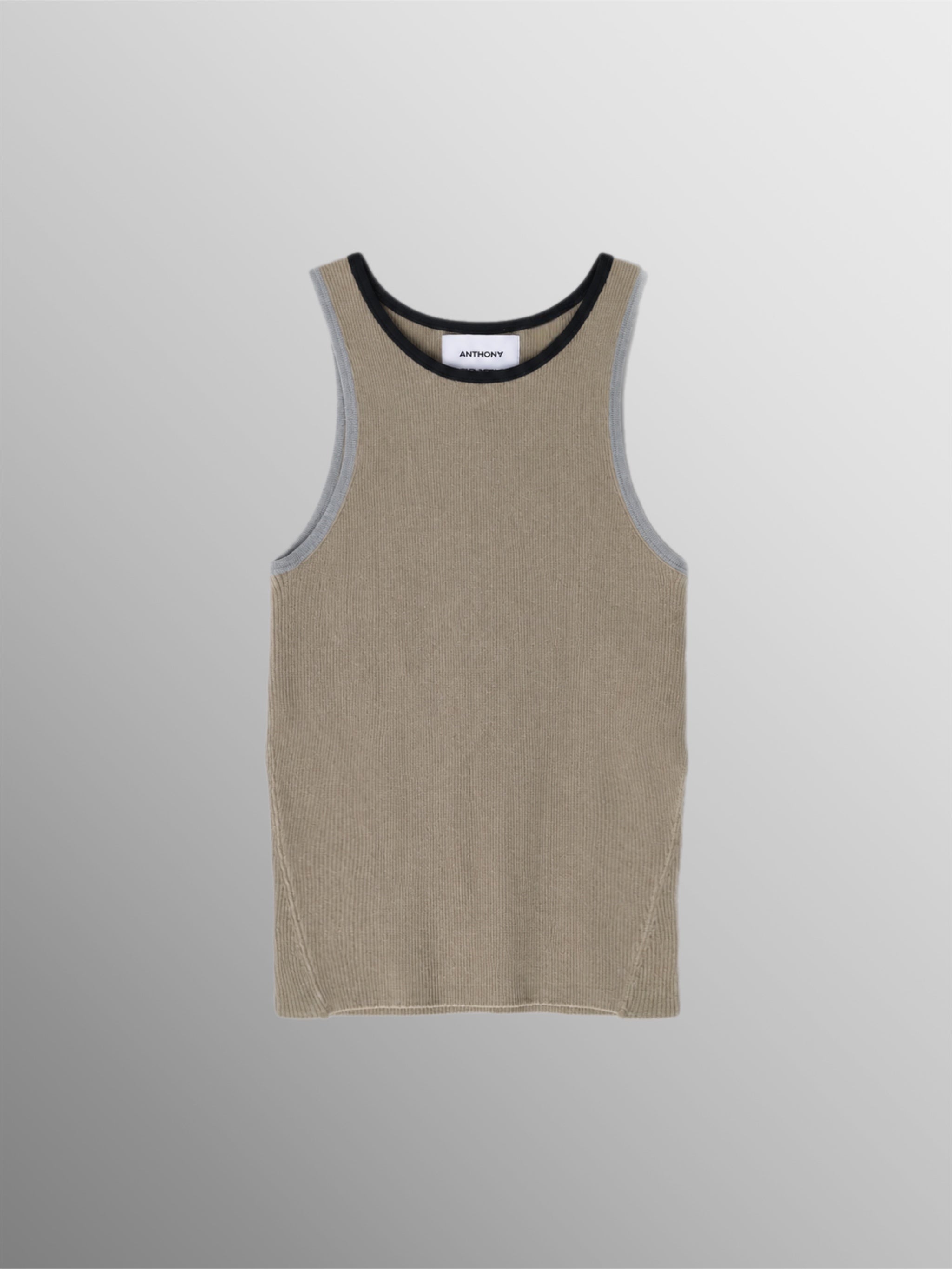 RIBBED TANK