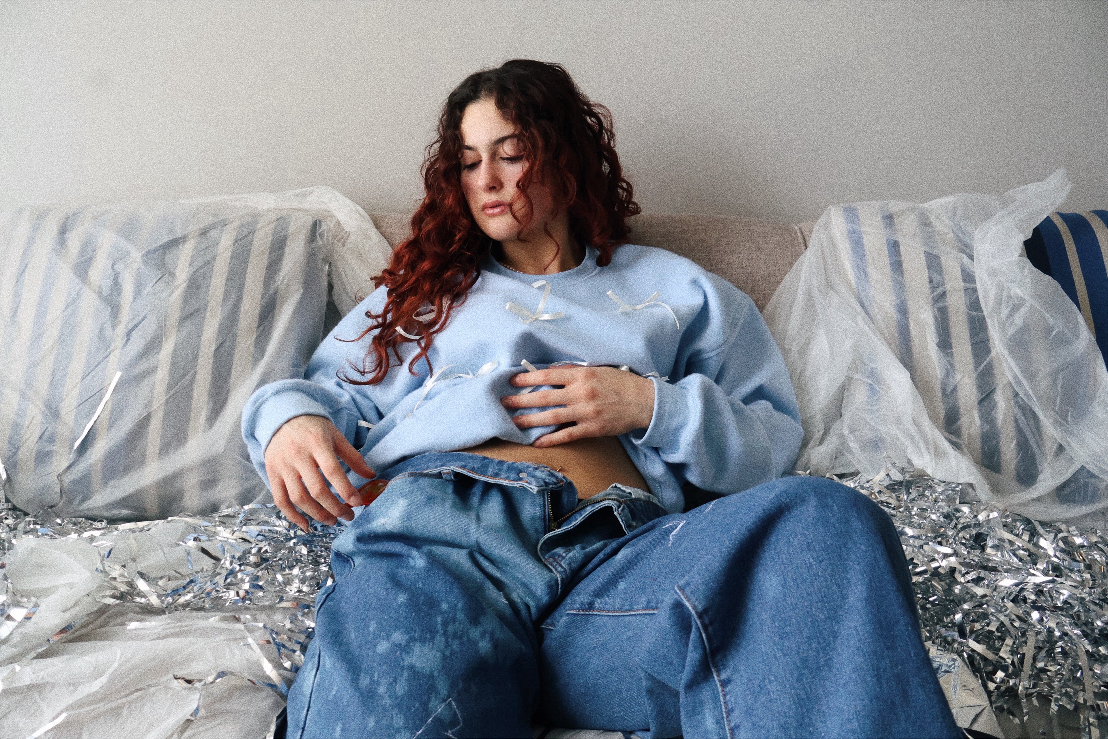 P STAIN DENIM
