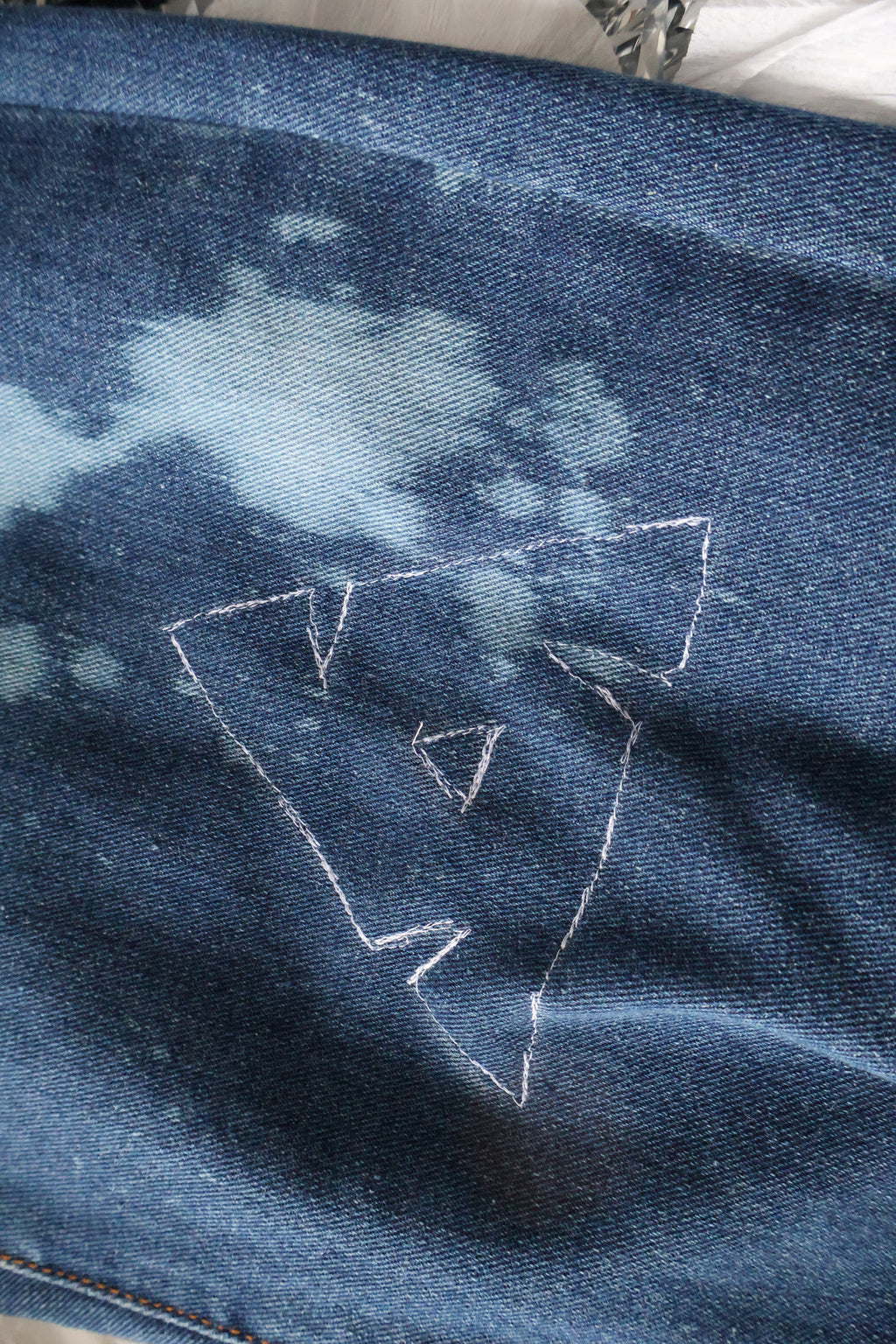 P STAIN DENIM