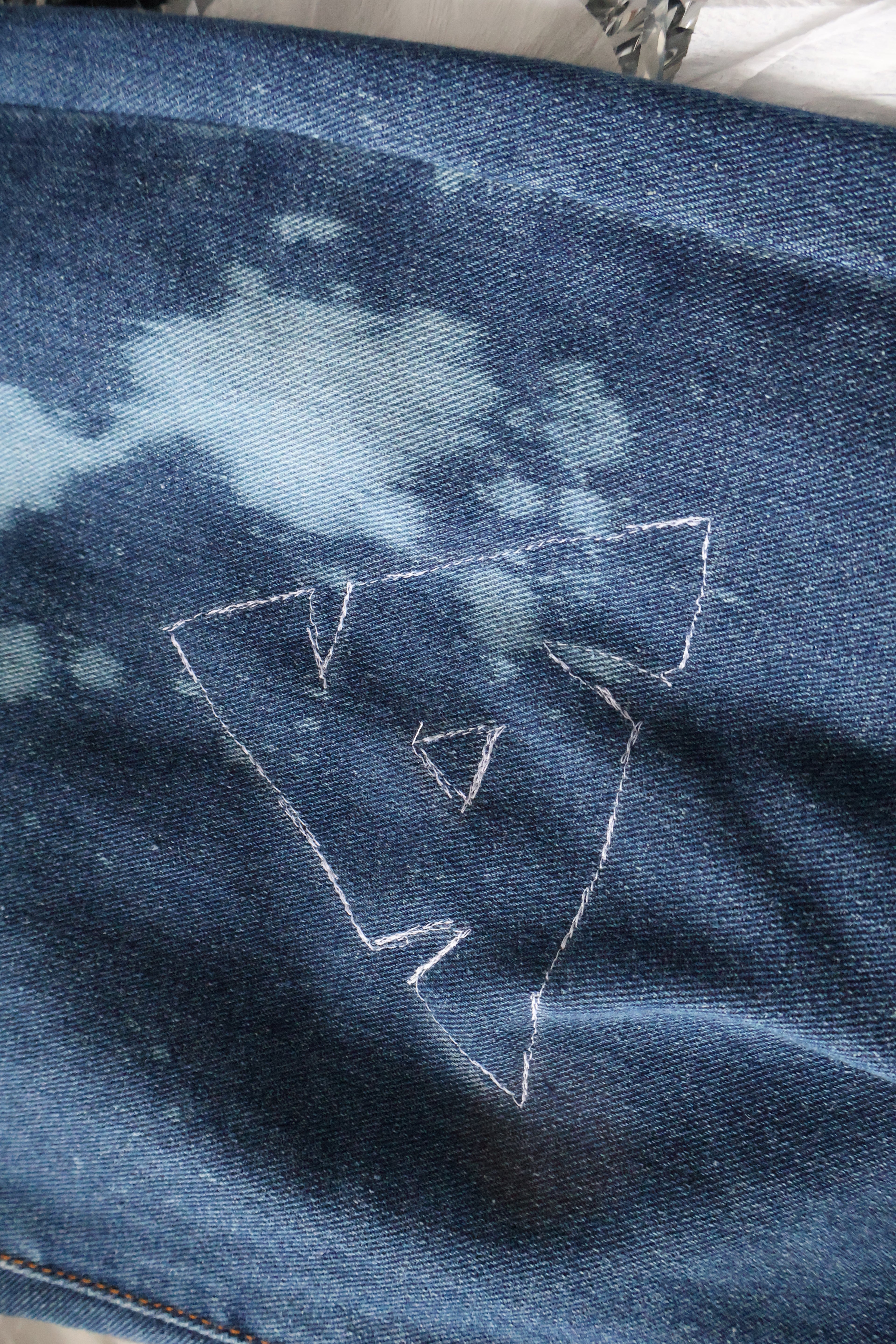 P STAIN DENIM